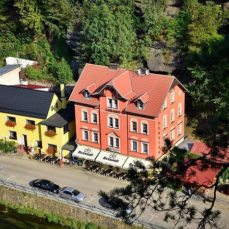 Pension-Restaurace Lugano Hřensko Kültér fotó
